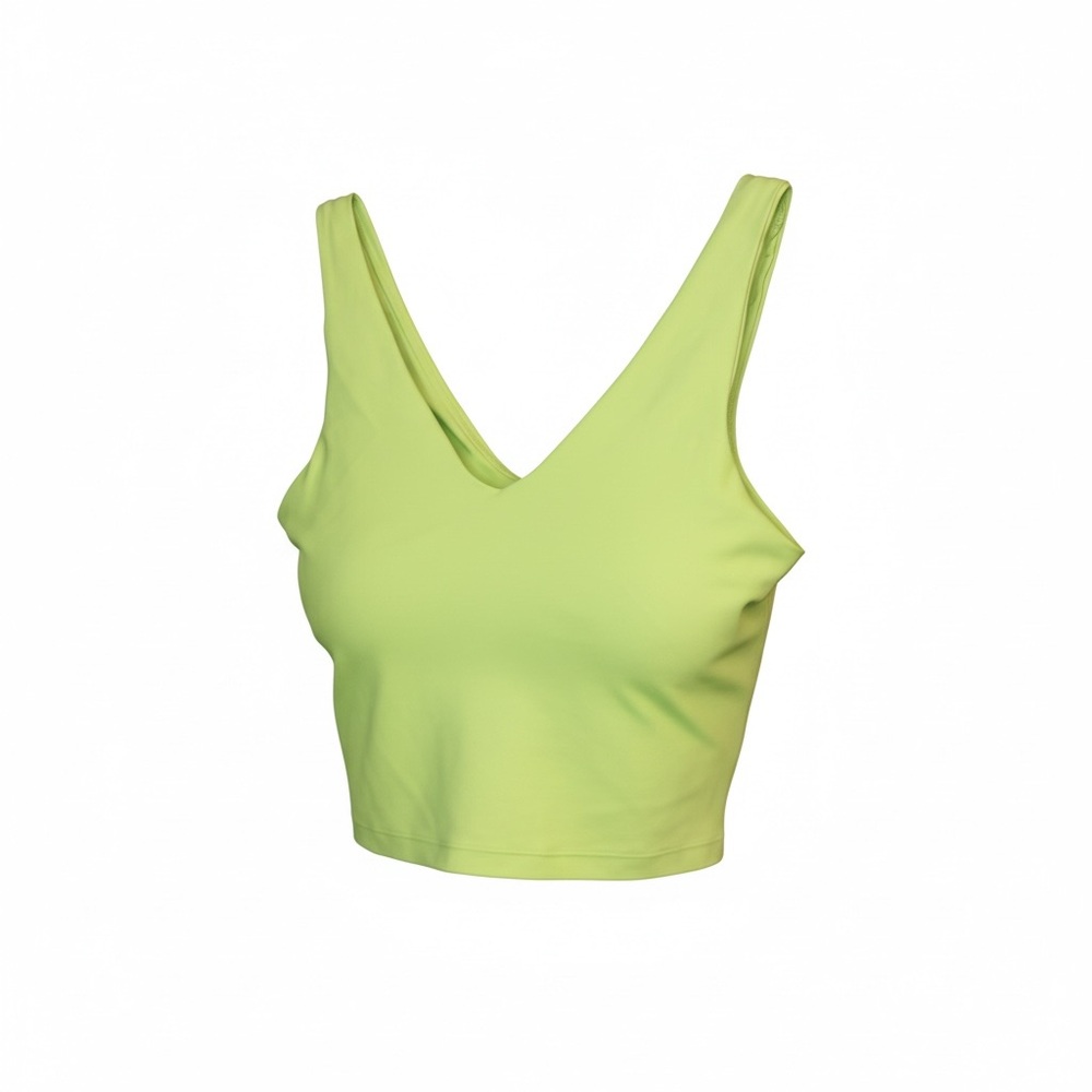 Athleta “Melon” Transcend V-Neck Crop Top